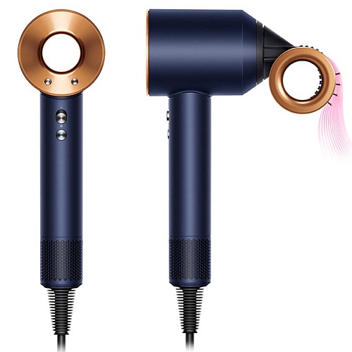 Фен Dyson Supersonic HD15, берлинская лазурь/медь