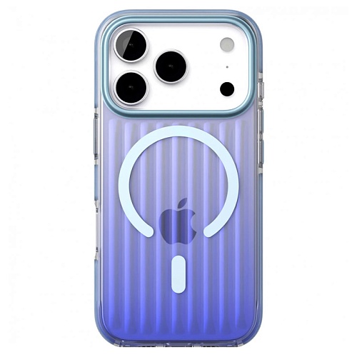 Чехол iPhone 17 Pro Max VLP Pulse Case с MagSafe, синий