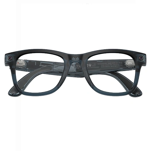 Умные Очки Ray-Ban Meta Wayfarer Gen 3, Matte Transparent Ocean Blue, Clear/Grey Transitions, Размер M
