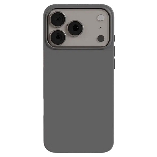 Чехол iPhone 17 Pro AceCase Soft Shell, серый