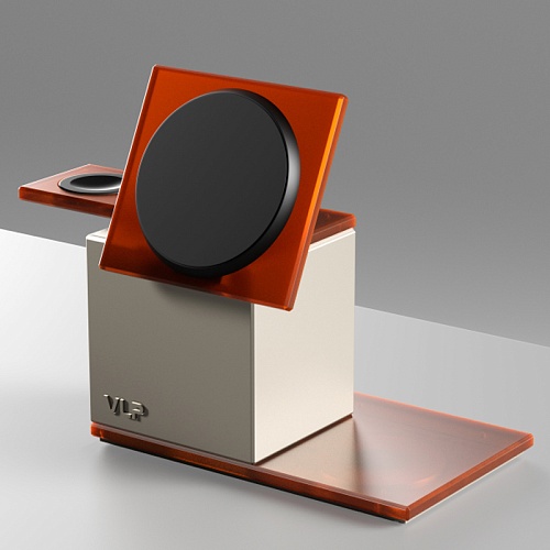 Беспроводное зарядное устройство vlp Neo Qi2.2. (4В1) серый