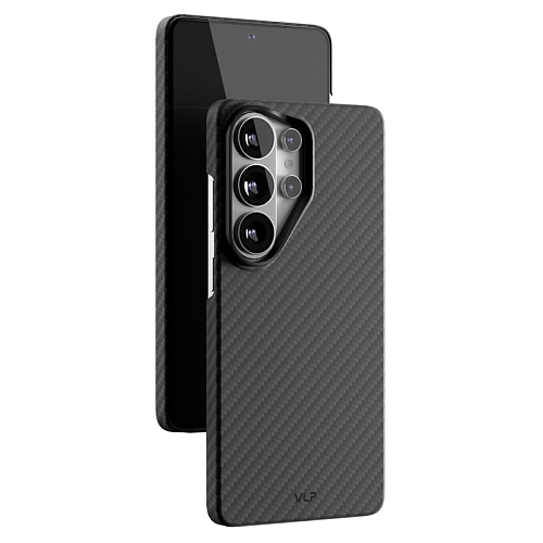 Чехол Samsung Galaxy S26 Ultra VLP Kevlar Case с MagSafe, черный