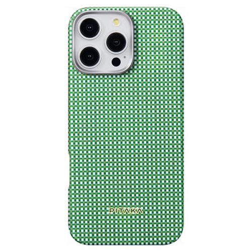 Чехол Pitaka Ultra-Slim Case for iPhone 16 Pro Max, зеленый