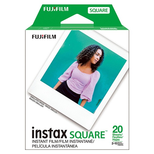 Картриджи Для Фотоаппарата Instax SQUARE Fujifilm (20 Снимков)