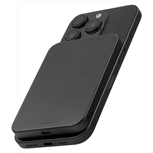 Внешний Аккумулятор uBear Slide Magnetic Power Bank 5000Мач, черный