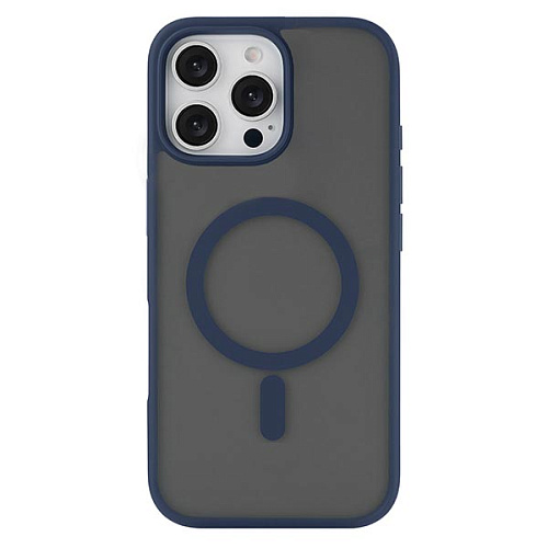 Чехол uBear Cloud Mag Case iPhone 16 Pro Max, силк-тач, темно-синий
