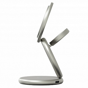 картинка Беспроводное зарядное устройство 3в1 Magssory Signature Pro для Apple, с MagSafe, с поддержкой Qi2