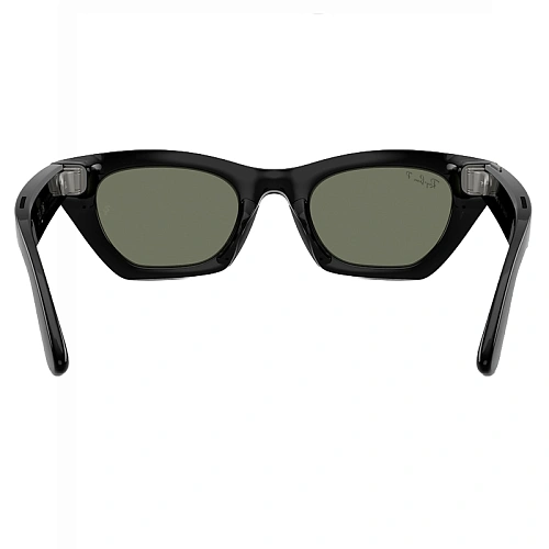 Умные Очки Ray-Ban Meta Zena Gen 3, Shiny Black, Green Polarized, Размер M