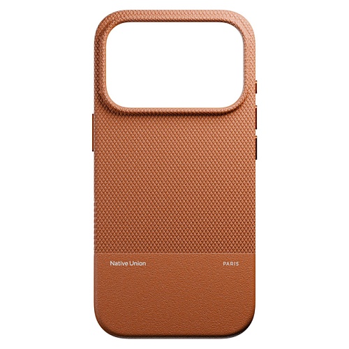 Чехол iPhone 17 Pro Native Union Classic Case MagSafe, коричневый