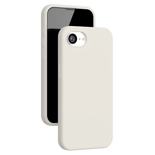Чехол защитный VLP Aster Case с MagSafe для iPhone 16E/17E, белый