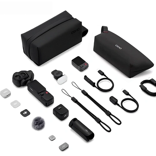 Экшн-камера DJI Osmo Pocket 4P Vlog Combo, черный
