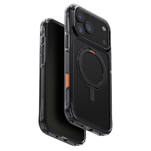 Челох iPhone 17 Pro Max Uniq Swivix with 360-Rotating stand Magsafe, черный