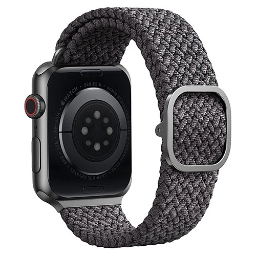 Ремешок Uniq  ASPEN Strap Braided Для Apple Watch 42/41/40 mm, серый