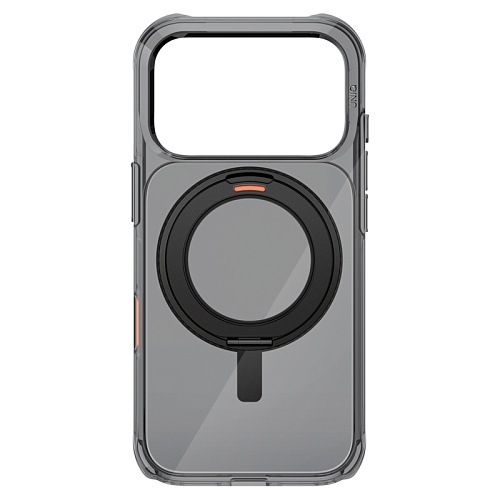 Чехол iPhone 17 Pro Max Uniq Swivix with 360-Rotating stand MagSafe, черный