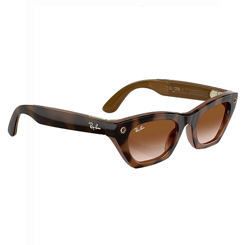 Умные Очки Ray-Ban Meta Zena Gen 3, Polished Havana, Gradient Brown, Размер M