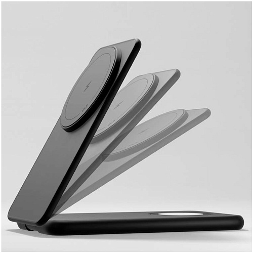 Беспроводная Зарядная Станция vlp Alum Power Pro (3В1), черный титан