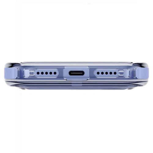 Чехол iPhone 18 Pro/17 Pro Uniq Combat Blanc MagSafe, голубой