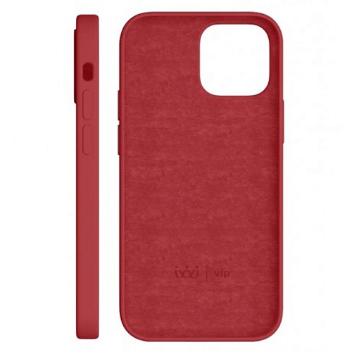 Чехол iPhone 13 mini "vlp" Silicone Case MagSafe, красный