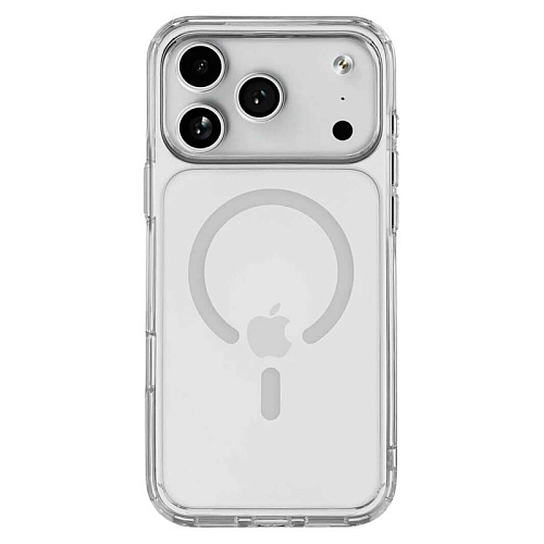 Чехол iPhone 17 Pro Gurdini Alba Series Protective with Magsafe, Прозрачный