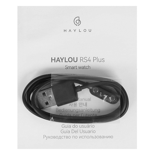 Умные Часы Xiaomi Haylou RS4 Plus LS11,  черный