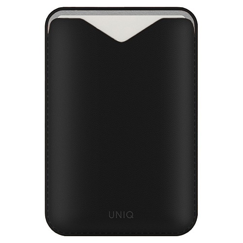 Картхолдер Uniq Lyden EVO Magnetic cardholder with Stand, черный