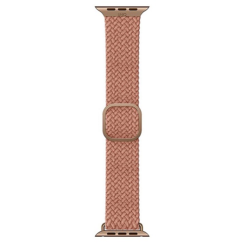 Ремешок Uniq  ASPEN Strap Braided Для Apple Watch 42/41/40 mm, розовый