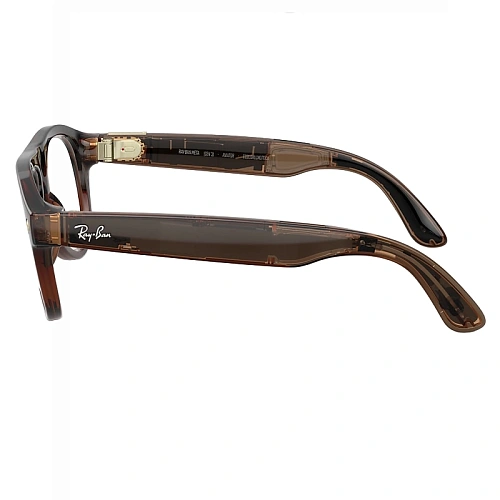 Умные Очки Ray-Ban Meta Aviator Gen 3, Polished Transparent Umber, Clear/Jade Transitions, Размер M