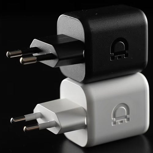 Сетевое Зарядное Устройство AceCharger Duo 45W, 2 Ports (USB-C to USB-C), черный
