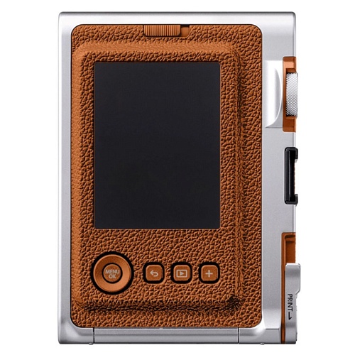 Фотопринтер Fujifilm Instax Mini Evo, коричневый