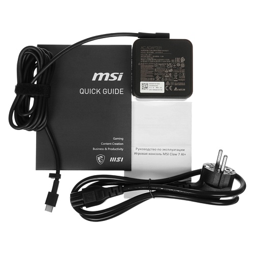 Игровая Консоль MSI Claw 7 A1M 1024 ГБ, черный