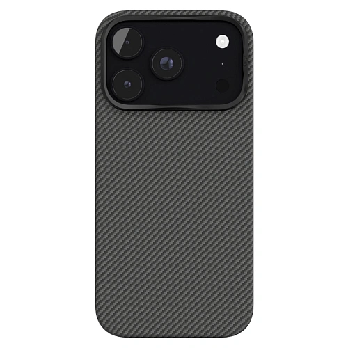 Чехол iPhone 18 Pro/17 Pro VLP Kevlar Case с MagSafe, черный