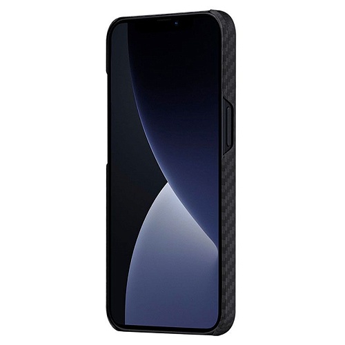 Чехол iPhone 13 Pro Pitaka Pitaka MagEZ Case 2 кевлар, черно-серый