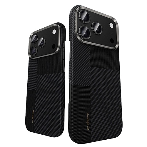 Чехол iPhone 17 Pro Max Benks Montage ArmorAir Case built with Kevlar, черный