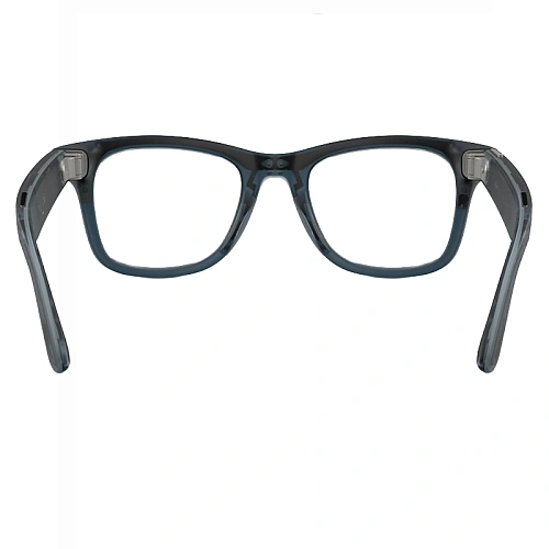 Умные Очки Ray-Ban Meta Wayfarer Gen 3, Matte Transparent Ocean Blue, Clear/Grey Transitions, Размер M