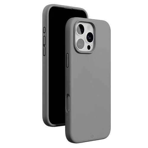Чехол iPhone 16 Pro Max vlp Aster Case С MagSafe, серый