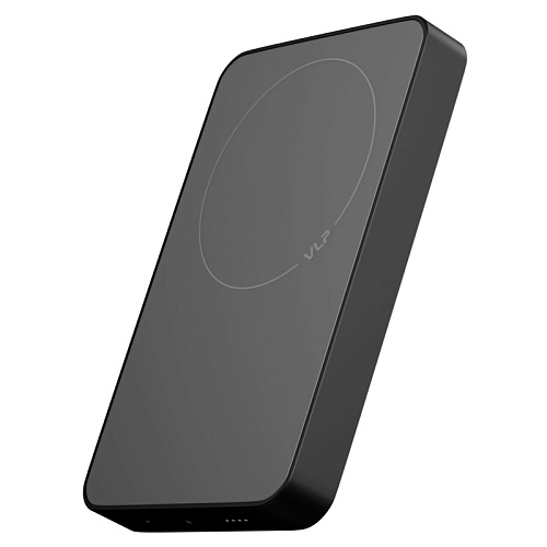 Внешний Аккумулятор vlp Diamond Energy MagSafe, Qi2, 10000 mAh, USB-C, черный титан