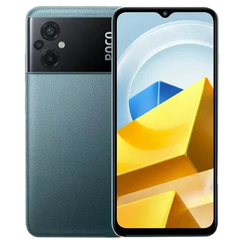 POCO M5, 4/64 ГБ, зеленый
