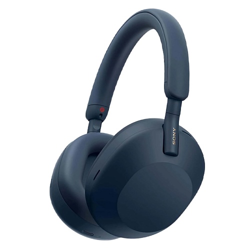 Беспроводные наушники Sony WH-1000XM5, темно-синий