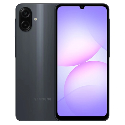 Смартфон Samsung Galaxy A07, 6/128 ГБ, черный