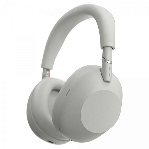 Беспроводные наушники Sony WH-1000XM6, серебристый
