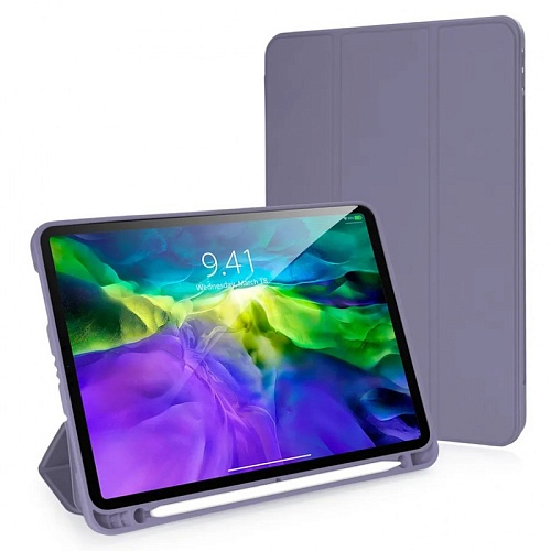 Чехол для iPad 10 (2022) Gurdini Milano Series, лавандовый