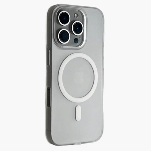 Чехол накладка iPhone 16 Pro Max Gurdini Slim Series with Magsafe, белый