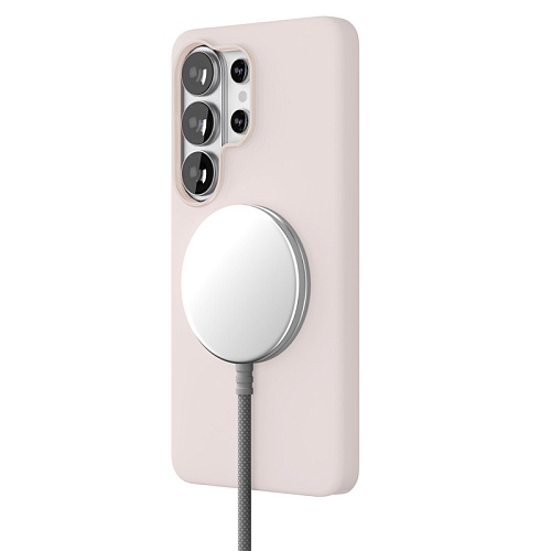 Чехол Samsung Galaxy S26 Ultra VLP Aster Pro Case с MagSafe, розовый