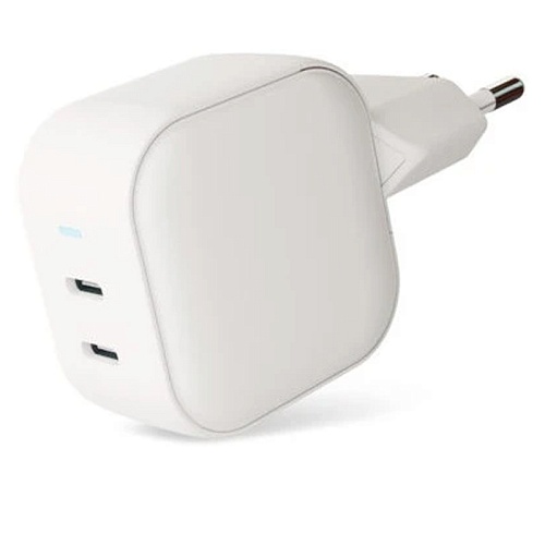 Сетевое Зарядное Устройство vlp G-Charge 45Вт USB-C+USB-C, PD, QC, белый