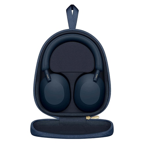 Беспроводные наушники Sony WH-1000XM5, темно-синий