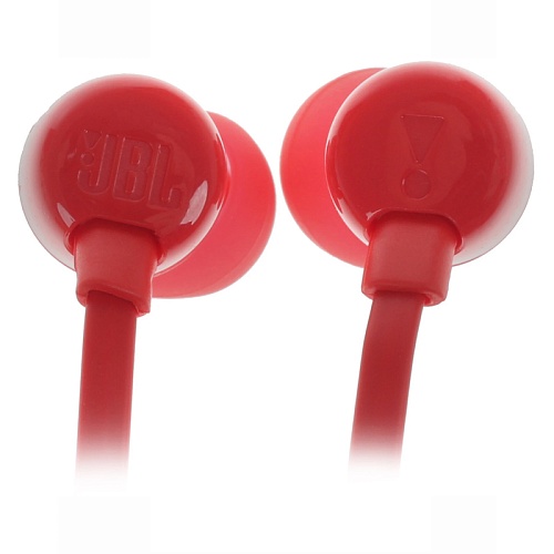 Наушники проводные JBL Tune T110, красный
