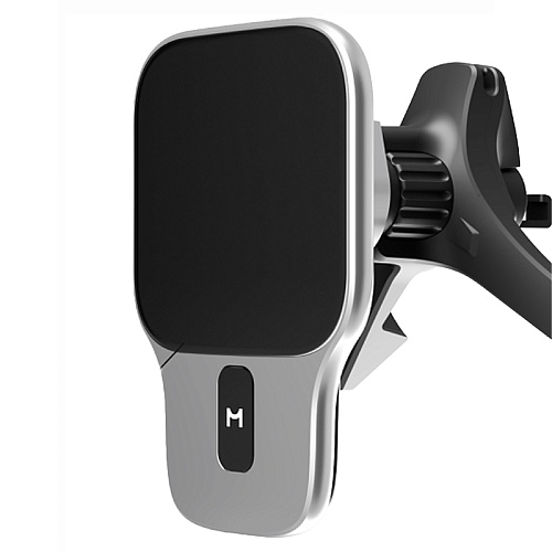 Автомобильный Держатель Magssory Prime Geo MagSafe Совместимый с Find My Комплект, серебристый