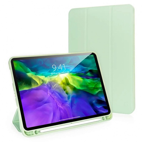 Чехол для iPad 10 (2022) Gurdini Milano Series, фисташковый