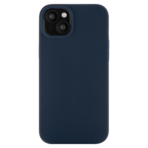 Чехол iPhone 15 Plus uBear Touch Mag Case MagSafe, темно-синий