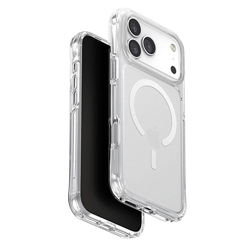 Чехол iPhone 17 Pro Uniq Lifepro Xtreme AF Frost MagSafe, Clear